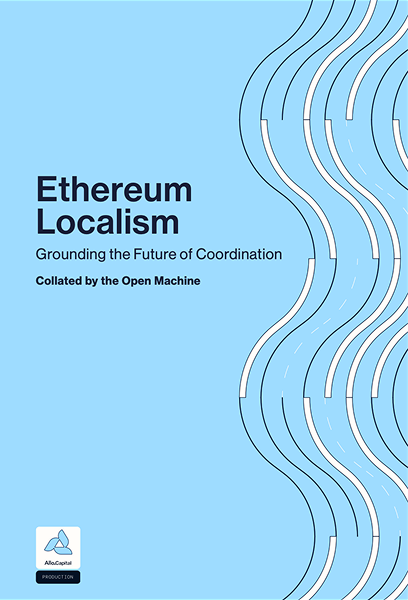 Ethereum Localism book cover